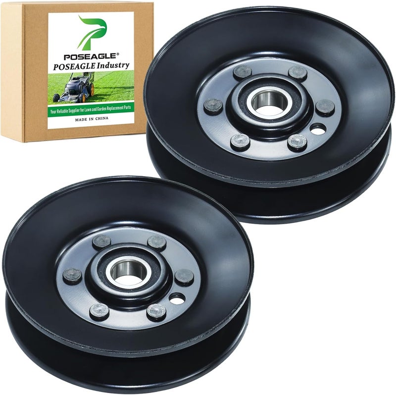 POSEAGLE 2 Pack 1-603805 Idler Pulley Replaces 99-4638, 994638, E603805 for Toro Z Master Z200, Z252, Z255, Z288e, Z500, Z553, Z560, Z590-d, Z597-d, Lazer As, Lazer Z As, Lazer Z Xs Mowers - Image 1